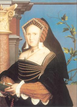 Hans The Younger Holbein : Portrait of Lady Mary Guildford II